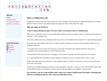 Tablet Screenshot of collaboration-lab.com